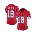 Women Nike Buffalo Bills #18 Andre Holmes Limited Red Rush Vapor Untouchable NFL Jersey
