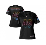 Women Nike Buffalo Bills #49 Tremaine Edmunds Black NFL Fashion Game Jersey