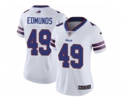 Women Nike Buffalo Bills #49 Tremaine Edmunds White Stitched NFL Vapor Untouchable Limited Jersey