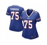 Women Nike Buffalo Bills #75 Eddie Yarbrough Game Royal Blue Team Color NFL Jersey
