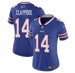 Women's Buffalo Bills #14 Chase Claypool Blue Vapor Football Stitched Jersey