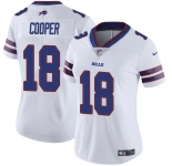 Women's Buffalo Bills #18 Amari Cooper White Vapor Stitched Football Jersey