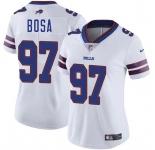 Women's Buffalo Bills #97 Joey Bosa White 2025 Vapor Stitched Football Jersey