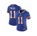 Women's Nike Buffalo Bills #11 Greg Salas Vapor Untouchable Limited Royal Blue Team Color NFL Jersey