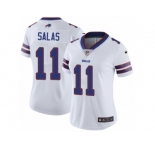Women's Nike Buffalo Bills #11 Greg Salas Vapor Untouchable Limited White NFL Jersey