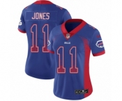 Women's Nike Buffalo Bills #11 Zay Jones Limited Royal Blue Rush Drift Fashion NFL Jersey