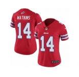 Women's Nike Buffalo Bills #14 Sammy Watkins Limited Red Rush NFL Jersey