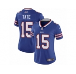Women's Nike Buffalo Bills #15 Brandon Tate Vapor Untouchable Limited Royal Blue Team Color NFL Jersey