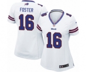 Women's Nike Buffalo Bills #16 Robert Foster Game White NFL Jersey