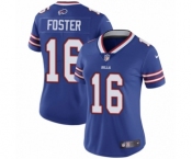 Women's Nike Buffalo Bills #16 Robert Foster Royal Blue Team Color Vapor Untouchable Limited Player NFL Jersey
