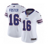 Women's Nike Buffalo Bills #16 Robert Foster White Vapor Untouchable Limited Player NFL Jersey