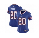 Women's Nike Buffalo Bills #20 Shareece Wright Vapor Untouchable Limited Royal Blue Team Color NFL Jersey