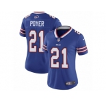 Women's Nike Buffalo Bills #21 Jordan Poyer Vapor Untouchable Limited Royal Blue Team Color NFL Jersey