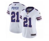 Women's Nike Buffalo Bills #21 Jordan Poyer Vapor Untouchable Limited White NFL Jersey