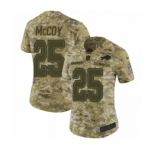 Women's Nike Buffalo Bills #25 LeSean McCoy Limited Camo 2018 Salute to Service NFL Jersey