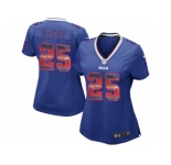 Women's Nike Buffalo Bills #25 LeSean McCoy Limited Royal Blue Strobe NFL Jersey