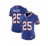 Women's Nike Buffalo Bills #25 LeSean McCoy Vapor Untouchable Limited Royal Blue Team Color NFL Jersey