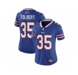 Women's Nike Buffalo Bills #35 Mike Tolbert Vapor Untouchable Limited Royal Blue Team Color NFL Jersey
