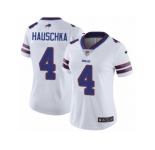 Women's Nike Buffalo Bills #4 Stephen Hauschka Vapor Untouchable Limited White NFL Jersey