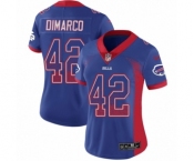 Women's Nike Buffalo Bills #42 Patrick DiMarco Limited Royal Blue Rush Drift Fashion NFL Jersey