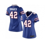 Women's Nike Buffalo Bills #42 Patrick DiMarco Limited Royal Blue Team Color NFL Jersey
