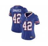 Women's Nike Buffalo Bills #42 Patrick DiMarco Vapor Untouchable Limited Royal Blue Team Color NFL Jersey