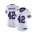 Women's Nike Buffalo Bills #42 Patrick DiMarco Vapor Untouchable Limited White NFL Jersey