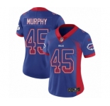 Women's Nike Buffalo Bills #45 Marcus Murphy Limited Royal Blue Rush Drift Fashion NFL Jersey