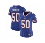 Women's Nike Buffalo Bills #50 Ramon Humber Vapor Untouchable Limited Royal Blue Team Color NFL Jersey