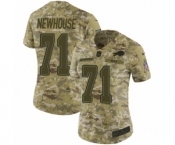 Women's Nike Buffalo Bills #71 Marshall Newhouse Limited Camo 2018 Salute to Service NFL Jersey