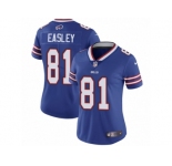 Women's Nike Buffalo Bills #81 Marcus Easley Vapor Untouchable Limited Royal Blue Team Color NFL Jersey