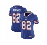 Women's Nike Buffalo Bills #82 Logan Thomas Royal Blue Team Color Vapor Untouchable Limited Player NFL Jersey