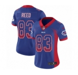 Women's Nike Buffalo Bills #83 Andre Reed Limited Royal Blue Rush Drift Fashion NFL Jersey