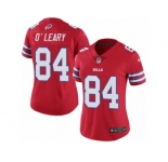 Women's Nike Buffalo Bills #84 Nick O'Leary Limited Red Rush NFL Jersey