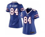 Women's Nike Buffalo Bills #84 Nick O'Leary Limited Royal Blue Team Color NFL Jersey
