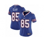 Women's Nike Buffalo Bills #85 Charles Clay Vapor Untouchable Limited Royal Blue Team Color NFL Jersey