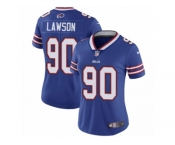 Women's Nike Buffalo Bills #90 Shaq Lawson Vapor Untouchable Limited Royal Blue Team Color NFL Jersey
