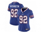 Women's Nike Buffalo Bills #92 Adolphus Washington Vapor Untouchable Limited Royal Blue Team Color NFL Jersey
