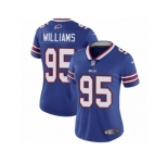 Women's Nike Buffalo Bills #95 Kyle Williams Vapor Untouchable Limited Royal Blue Team Color NFL Jersey