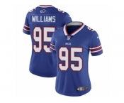Women's Nike Buffalo Bills #95 Kyle Williams Vapor Untouchable Limited Royal Blue Team Color NFL Jersey