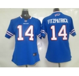 nike women nfl jerseys buffalo bills #14 fitzpatrick blue[nike]