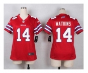 nike women nfl jerseys buffalo bills #14 watkins red[nike][watkins]