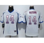 nike women nfl jerseys buffalo bills #14 watkins white[Elite drift fashion][watkins]