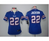 nike women nfl jerseys buffalo bills #22 jackson blue[nike]