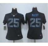 nike women nfl jerseys buffalo bills #25 mccoy black[nike impact limited]