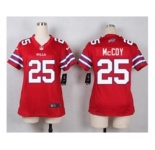 nike women nfl jerseys buffalo bills #25 mccoy red[nike]