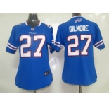 nike women nfl jerseys buffalo bills #27 gilmore blue[nike]
