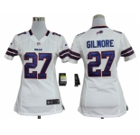 nike women nfl jerseys buffalo bills #27 gilmore white[nike]