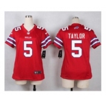 nike women nfl jerseys buffalo bills #5 taylor red[nike]