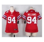nike women nfl jerseys buffalo bills #94 williams red[nike]